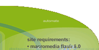 Site Requires Macromedia Flash 6 player